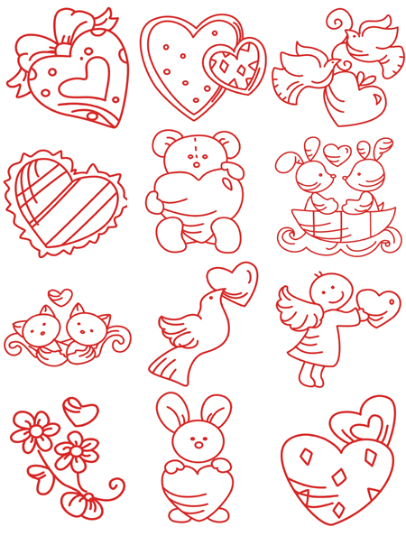 various embroidery designs